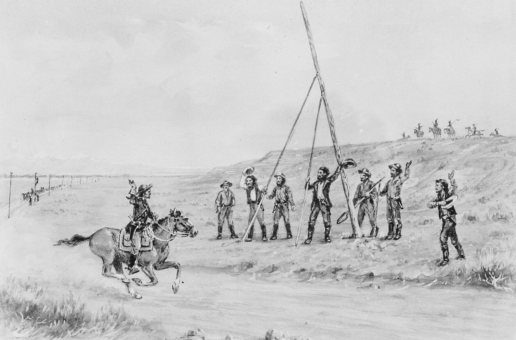 1861: The Pony Express